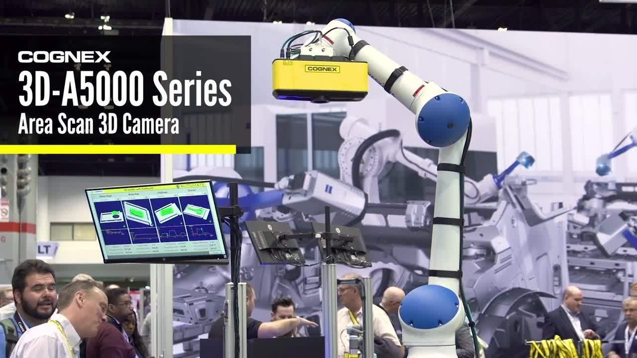 Cognex 3D-A5000 生技製藥業 三維面陣掃描相機 應用案例