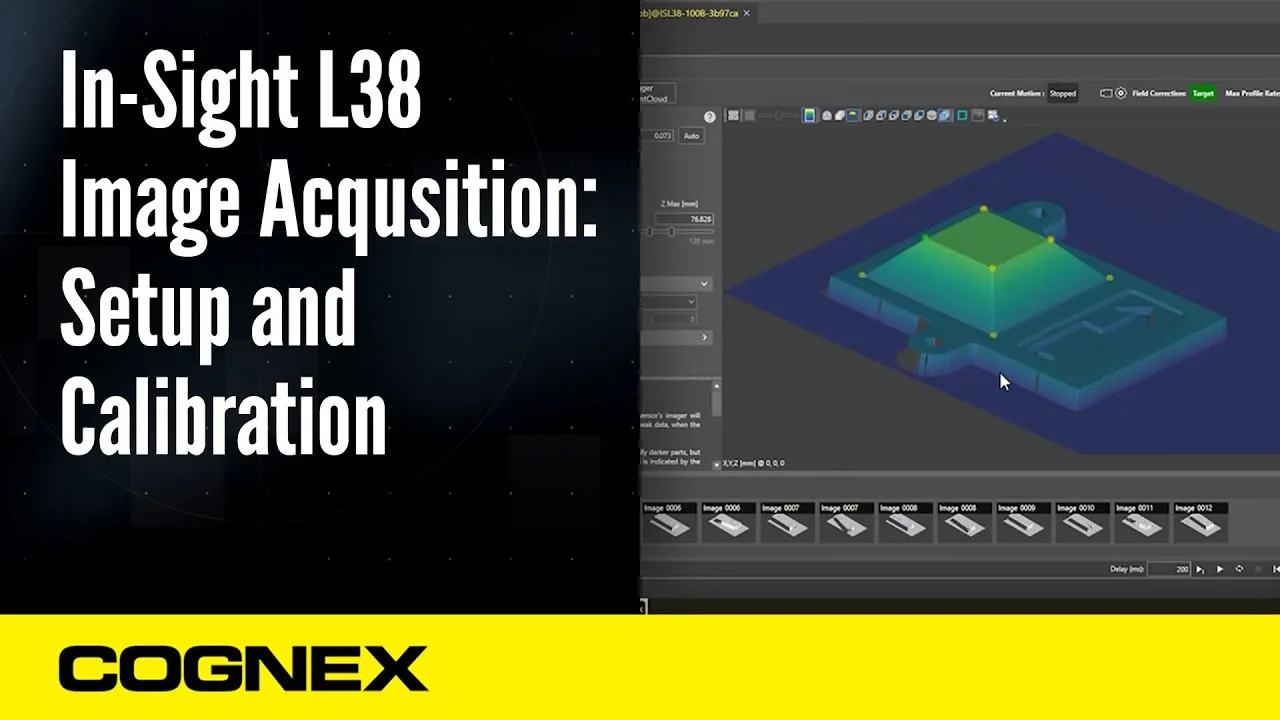 Cognex In-Sight L38 - 製造業 3D 視覺系統概覽 案例