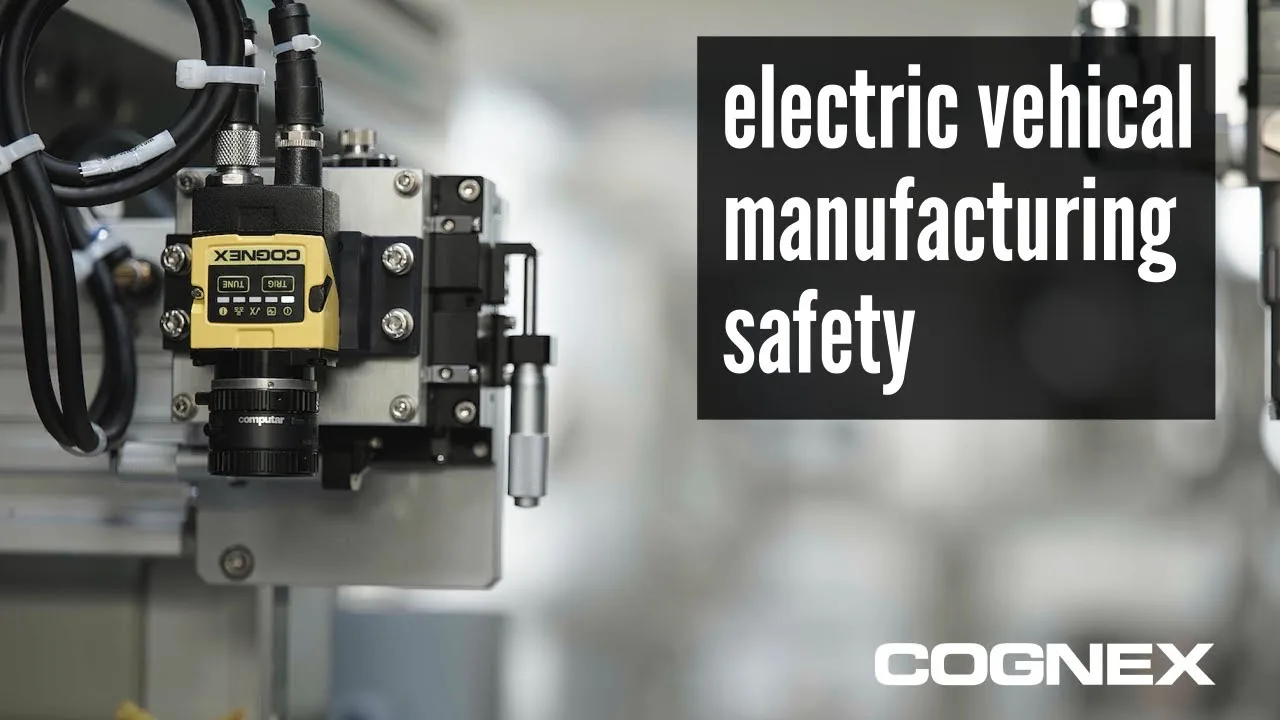 Cognex VisionPro ViDi - 汽車產業 BorgWarner EV 安全零件 AI 深度學習檢測 案例