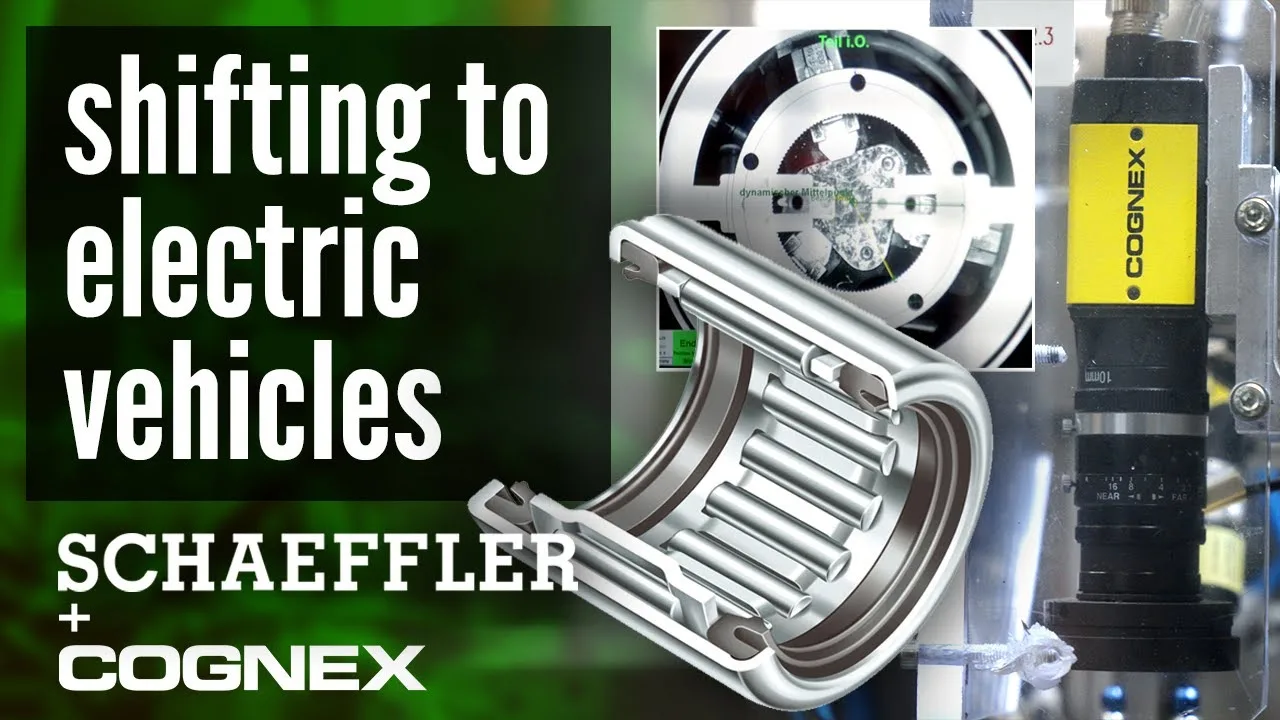 Cognex 機器視覺整合 - 汽車電動車產業 Schaeffler 量產線品質提升 案例