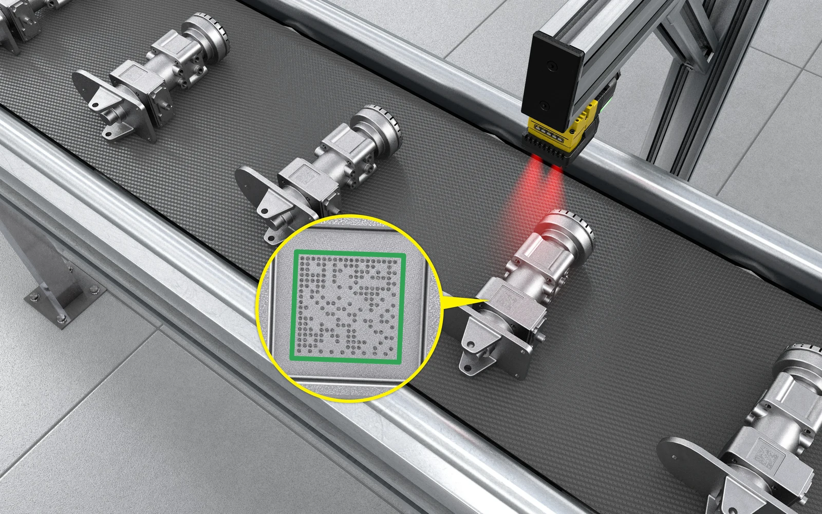 Cognex DataMan 290 AI 通用型固定式條碼讀取器 應用於汽車零組件