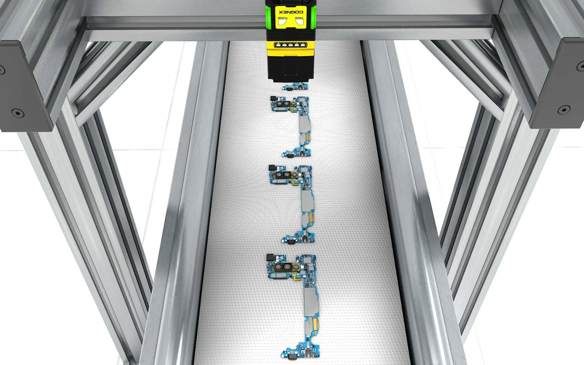 Cognex In-Sight SnAPP 一鍵設定 AI 影像感測器 應用於電子 · PCB 元件檢驗