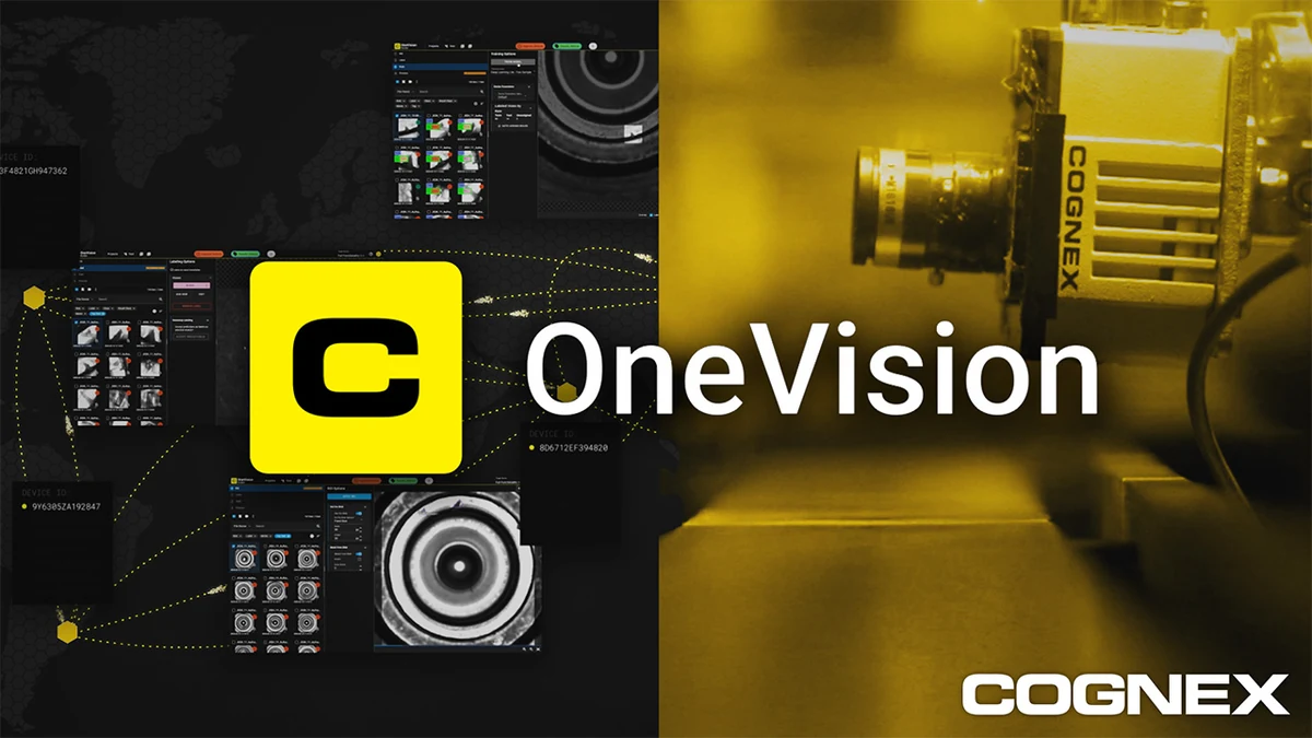 Cognex OneVision 雲端到邊緣 AI 視覺開發平台