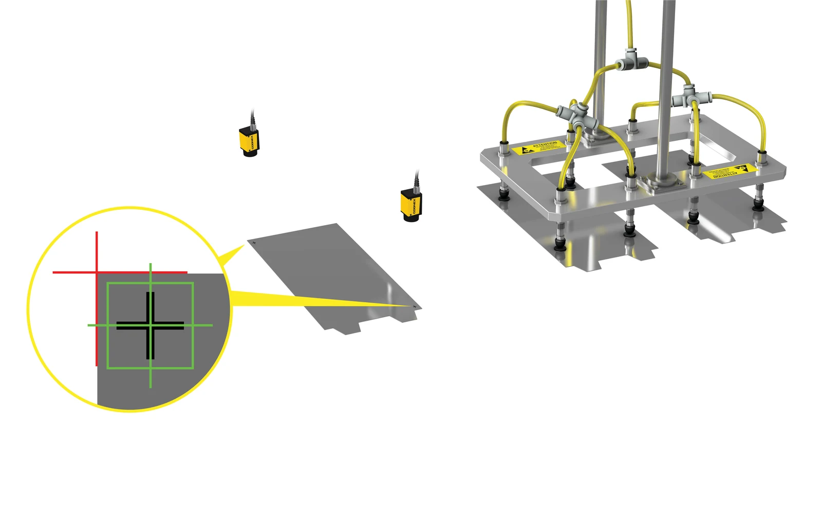 Cognex VisionPro 工業視覺軟體 應用於鋰電池電芯堆疊對位